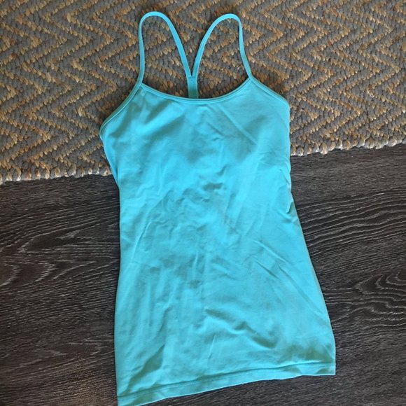 lululemon | Blue Racerback Tank Top (6) - Picture 2 of 3